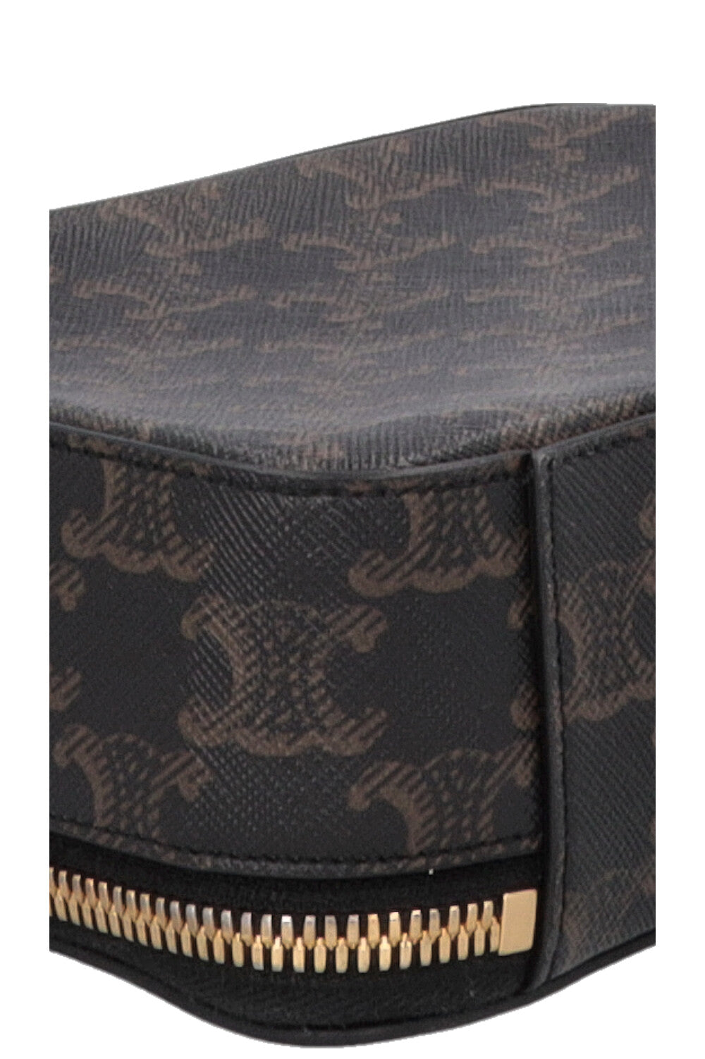 CELINE Triomphe Vanity Case Brown