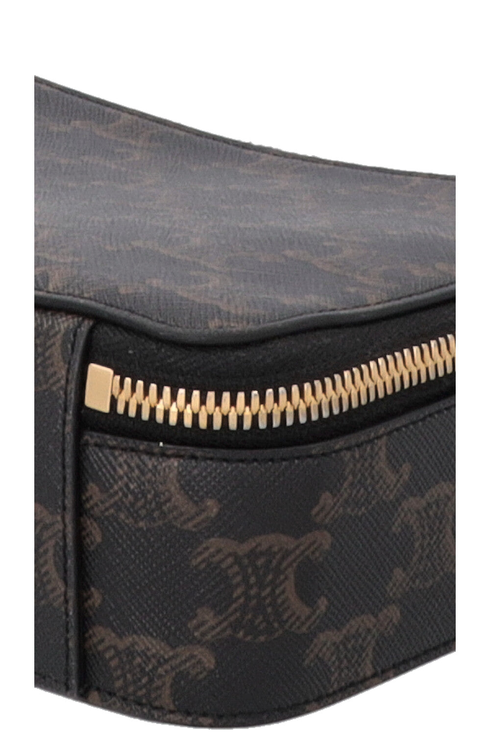CELINE Triomphe Vanity Case Brown