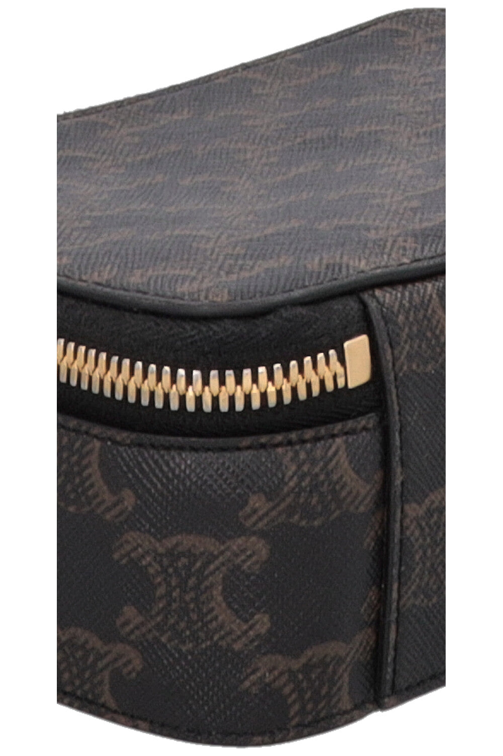 CELINE Triomphe Vanity Case Brown