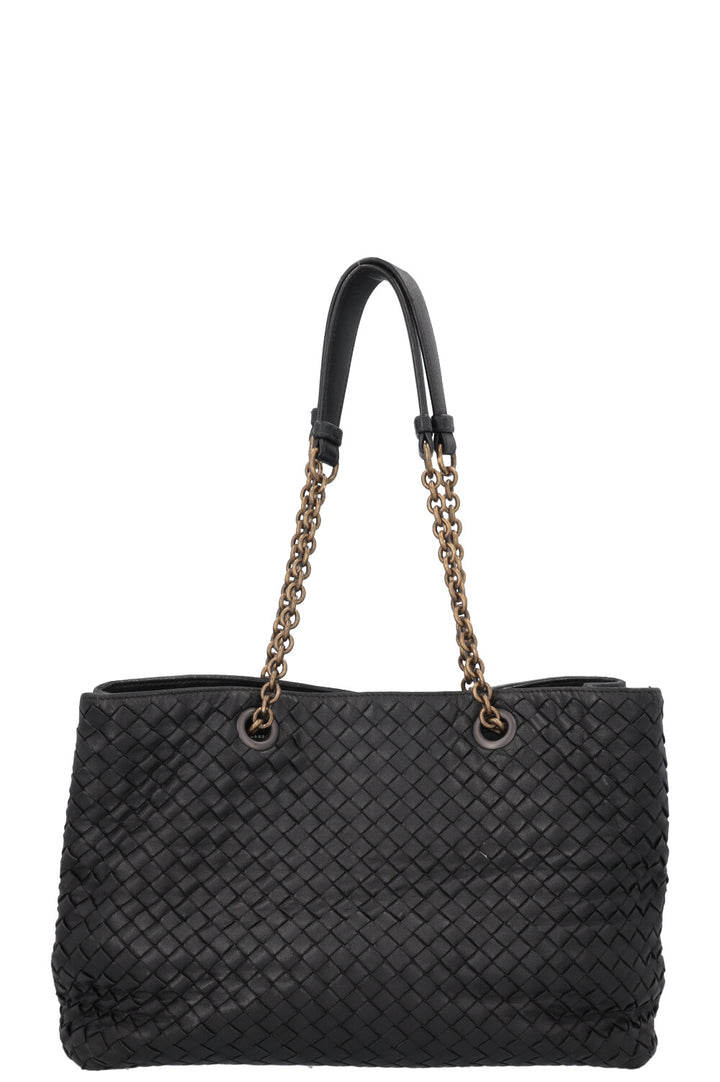 BOTTEGA VENETA Bag Leather Intrecciato Black