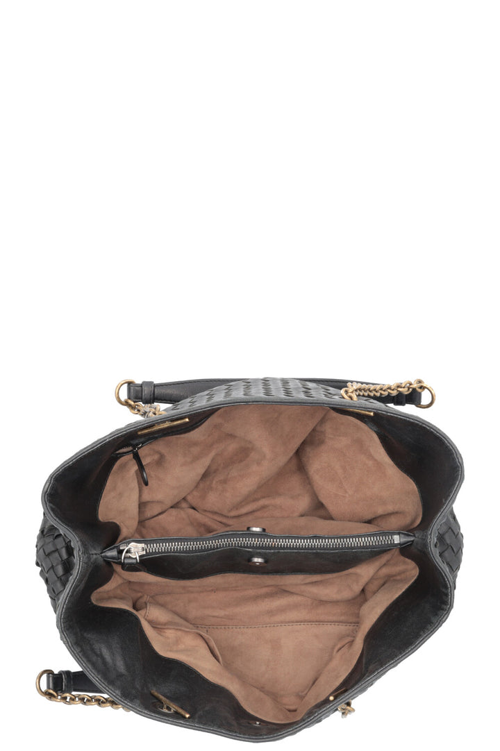 BOTTEGA VENETA Bag Leather Intrecciato Black