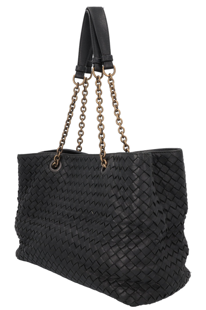 BOTTEGA VENETA Bag Leather Intrecciato Black