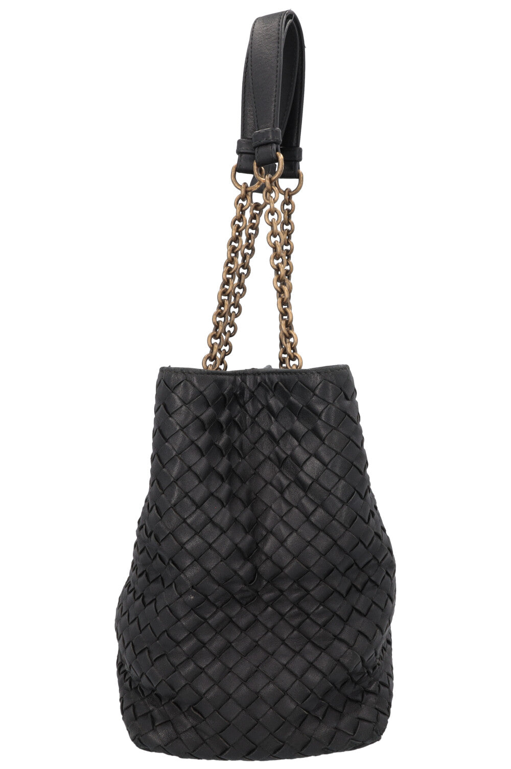 BOTTEGA VENETA Bag Leather Intrecciato Black