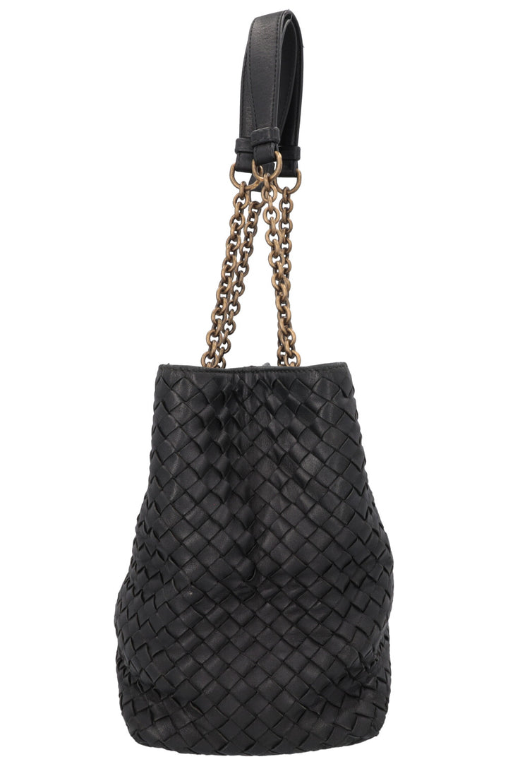 BOTTEGA VENETA Bag Leather Intrecciato Black