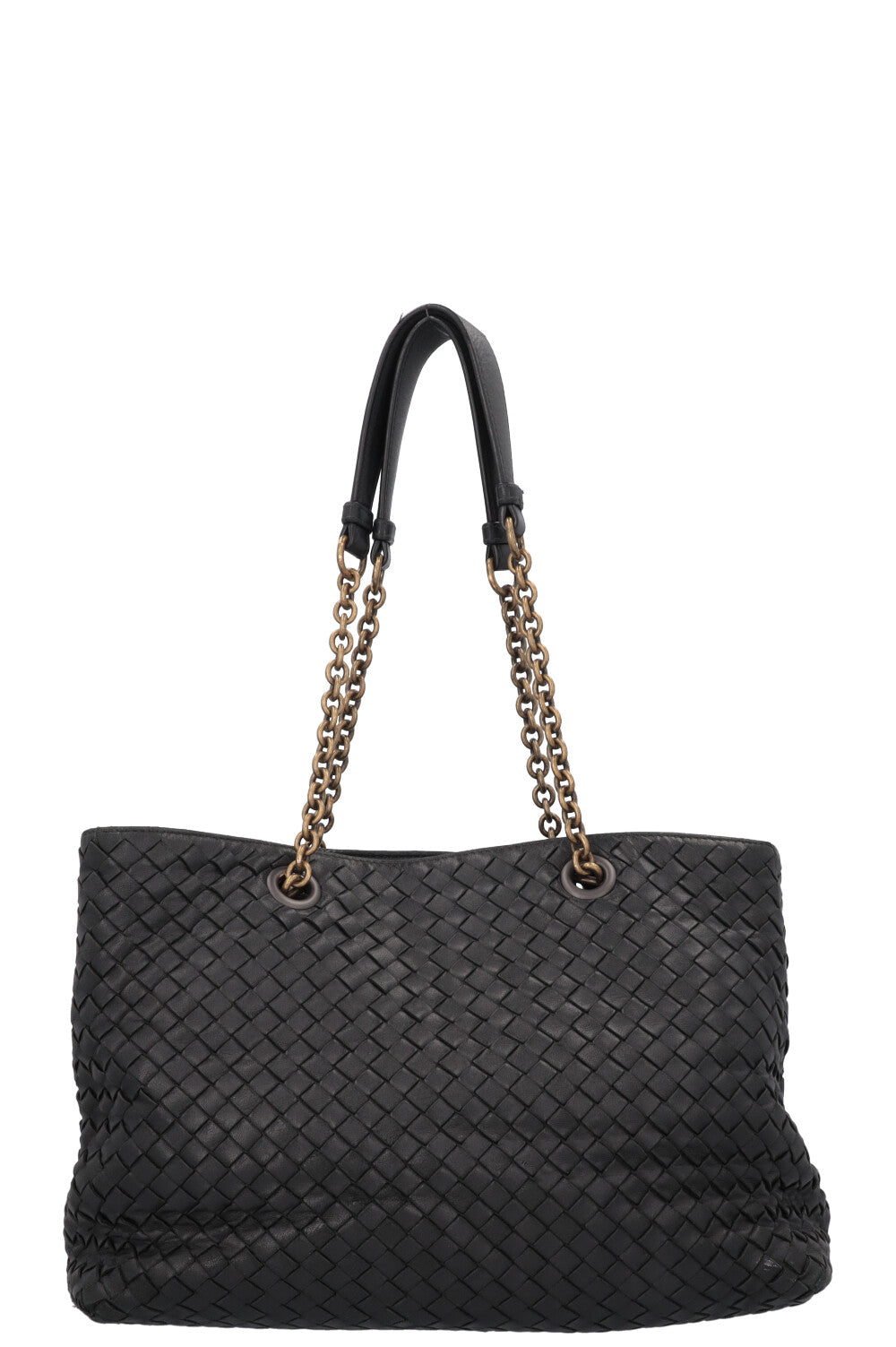 BOTTEGA VENETA Bag Leather Intrecciato Black