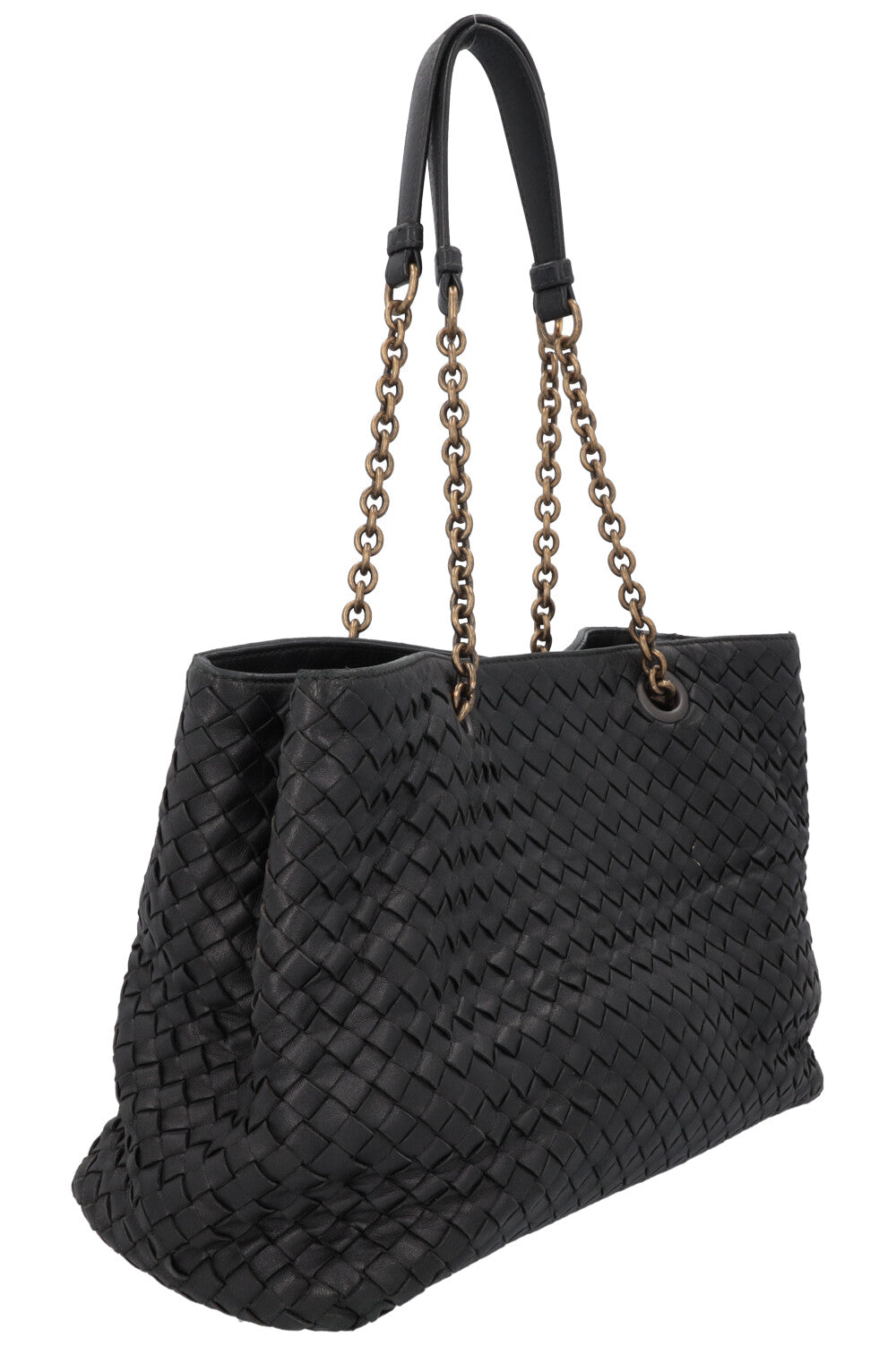 BOTTEGA VENETA Bag Leather Intrecciato Black