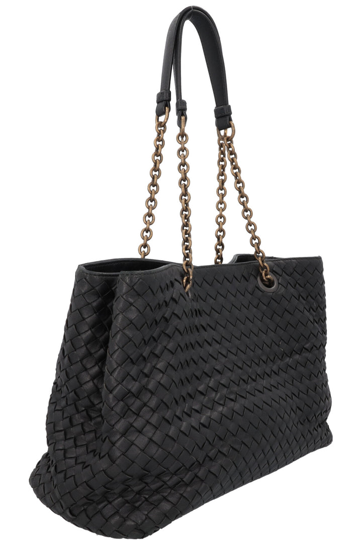 BOTTEGA VENETA Bag Leather Intrecciato Black