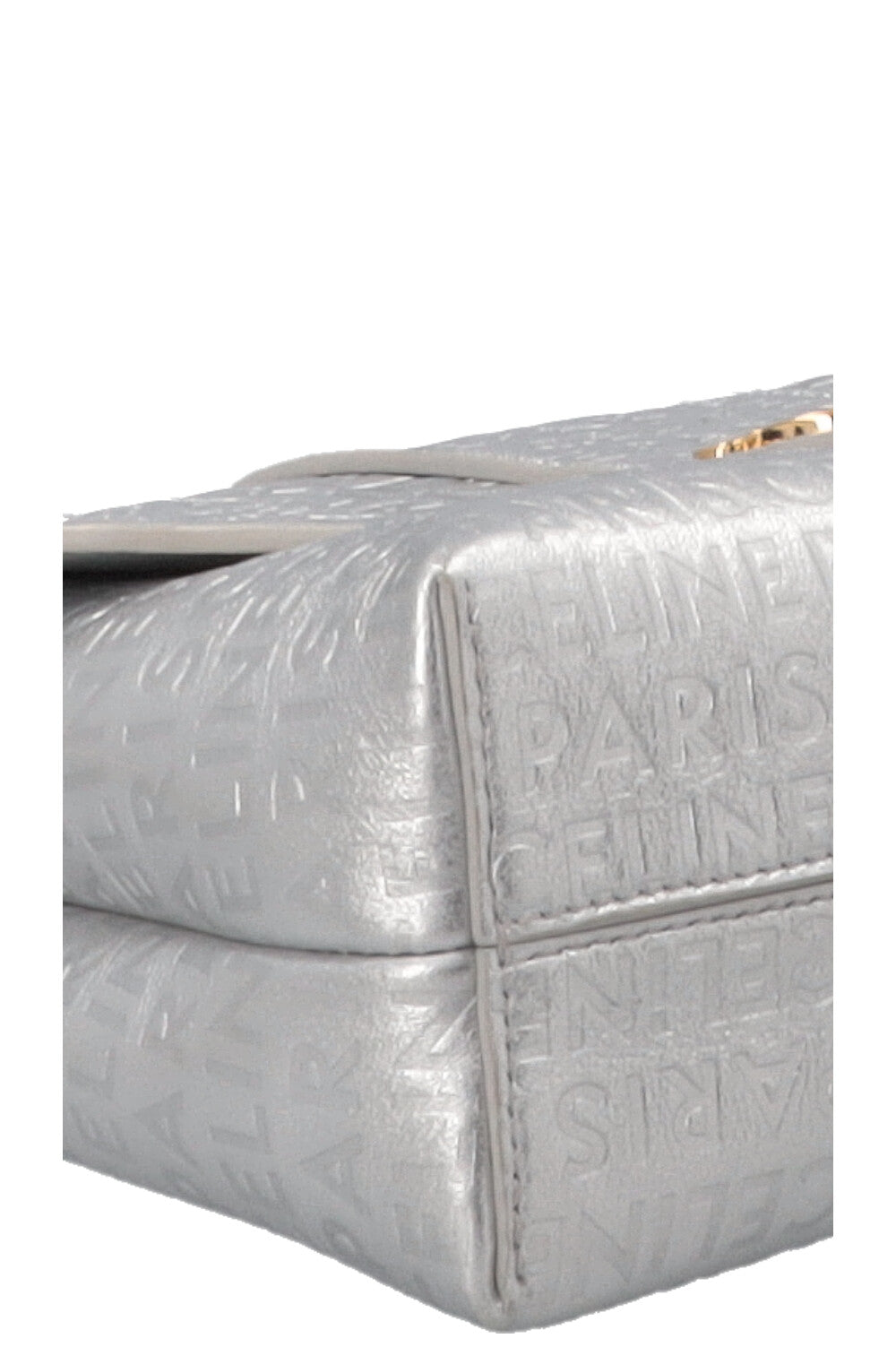 CELINE Victoire Crossbody Bag Silver
