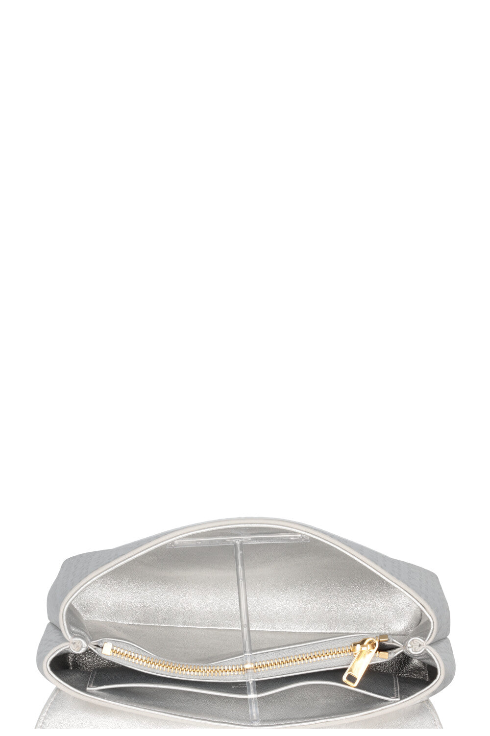 CELINE Victoire Crossbody Bag Silver