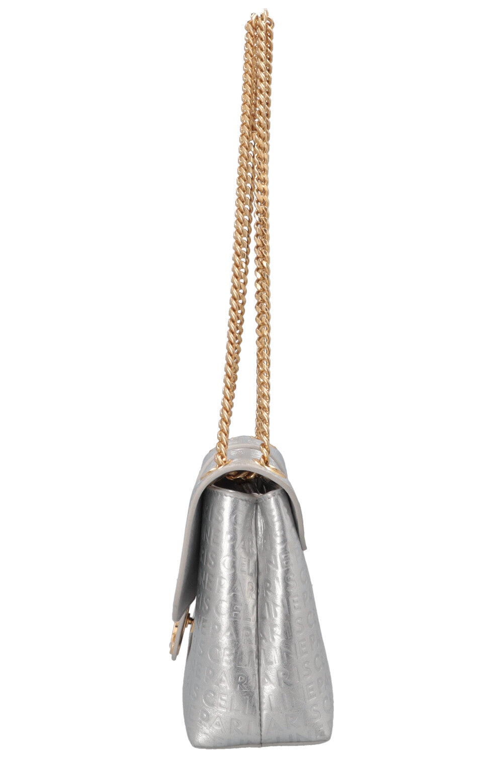CELINE Victoire Crossbody Bag Silver