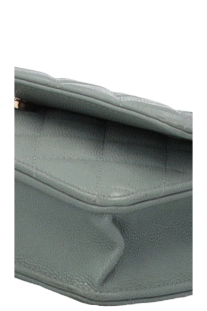 CHANEL WOC Caviar Sage