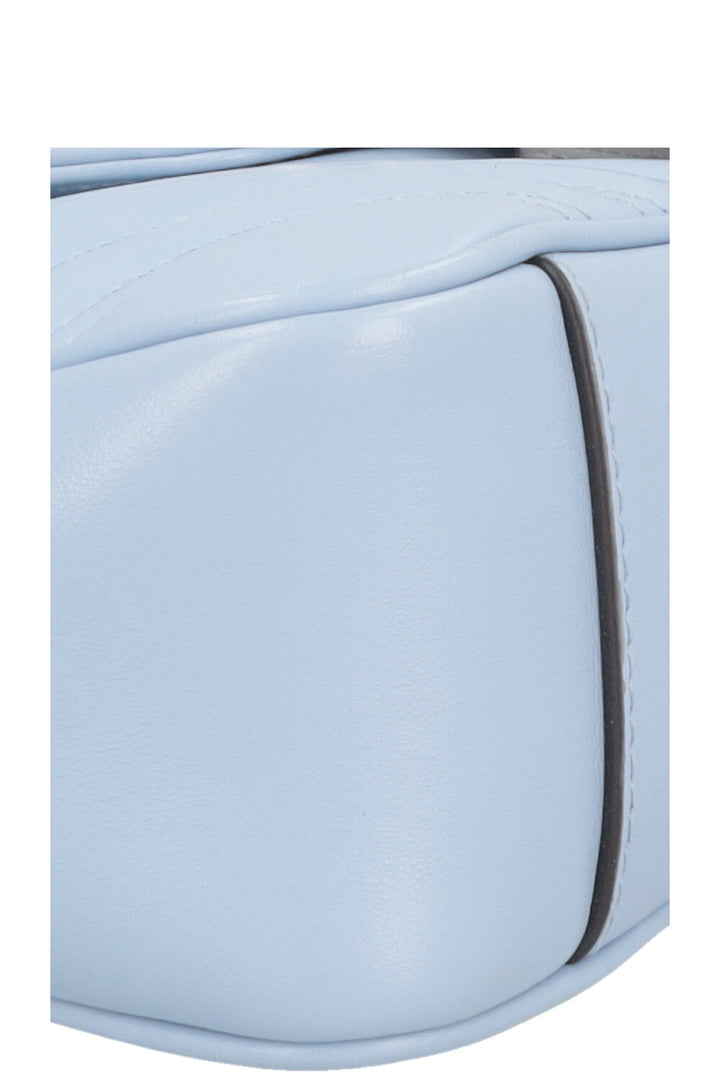 Petit sac GUCCI Marmont en cuir bleu