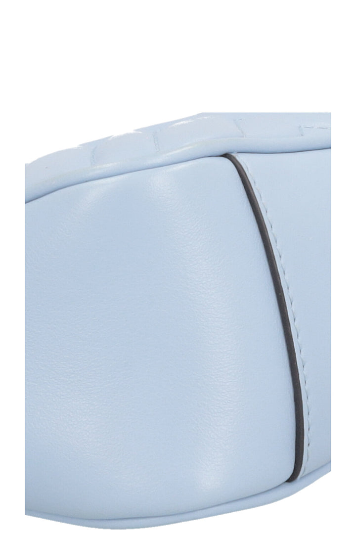 Petit sac GUCCI Marmont en cuir bleu