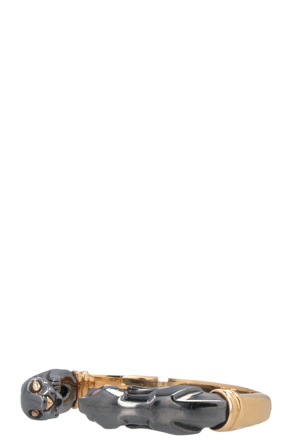 CARTIER Panthère Armcuff Gold Silverium