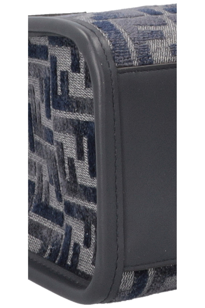 FENDI Small Sunshine Tote Bag Chenille Blue