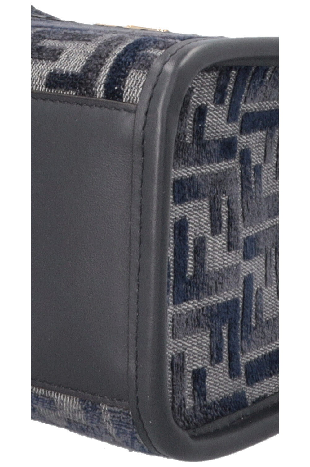 FENDI Small Sunshine Tote Bag Chenille Blue