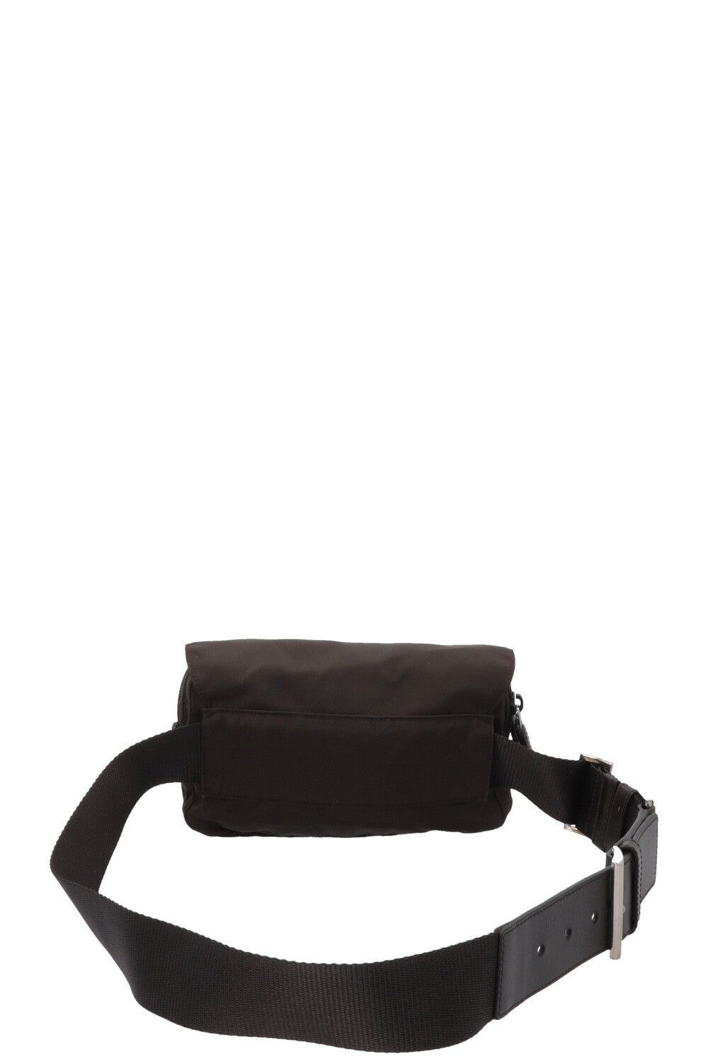 PRADA Nylon Belt Bag Brown