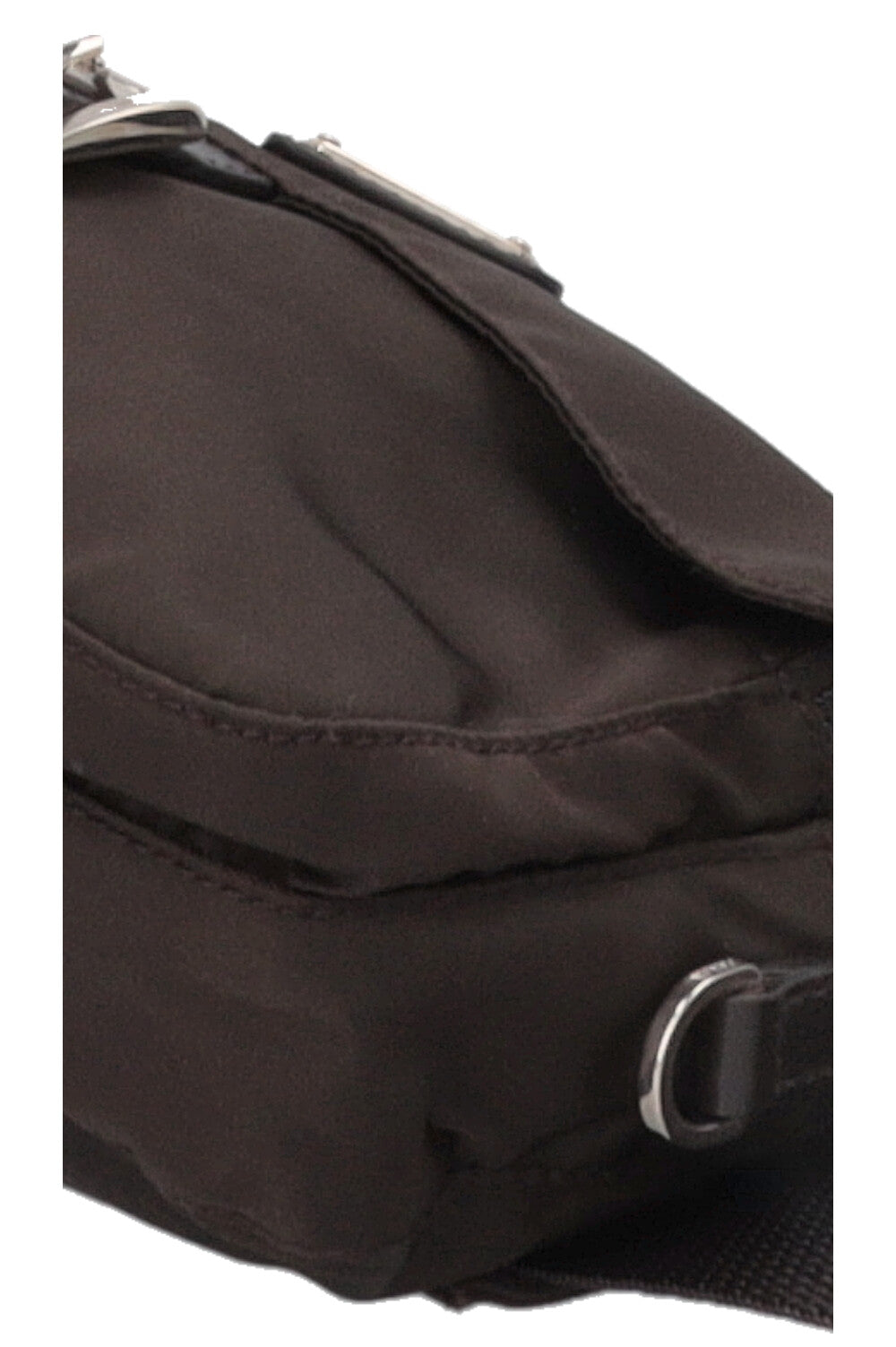PRADA Nylon Belt Bag Brown