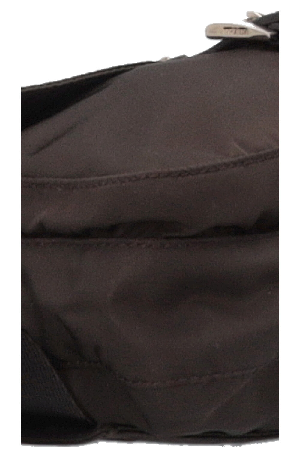 PRADA Nylon Belt Bag Brown