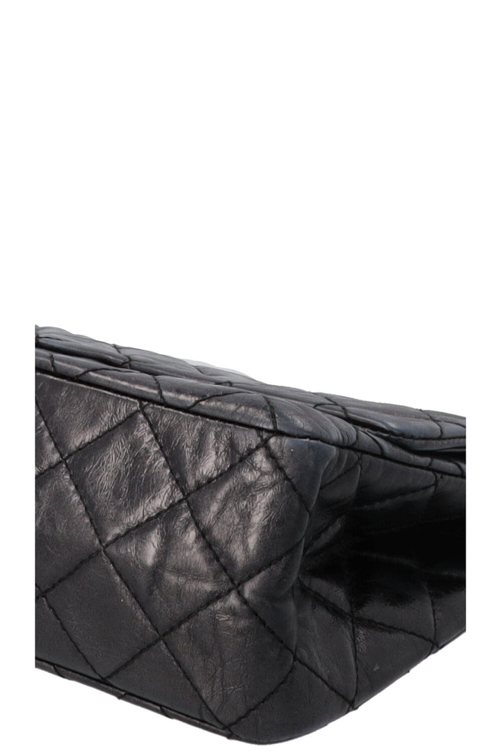 CHANEL 2.55 Maxi Flap Bag Aged Calfskin