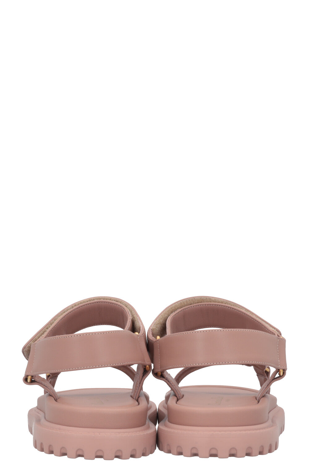 CHRISTIAN DIOR D-Wave Flats Leather Dusty Rose