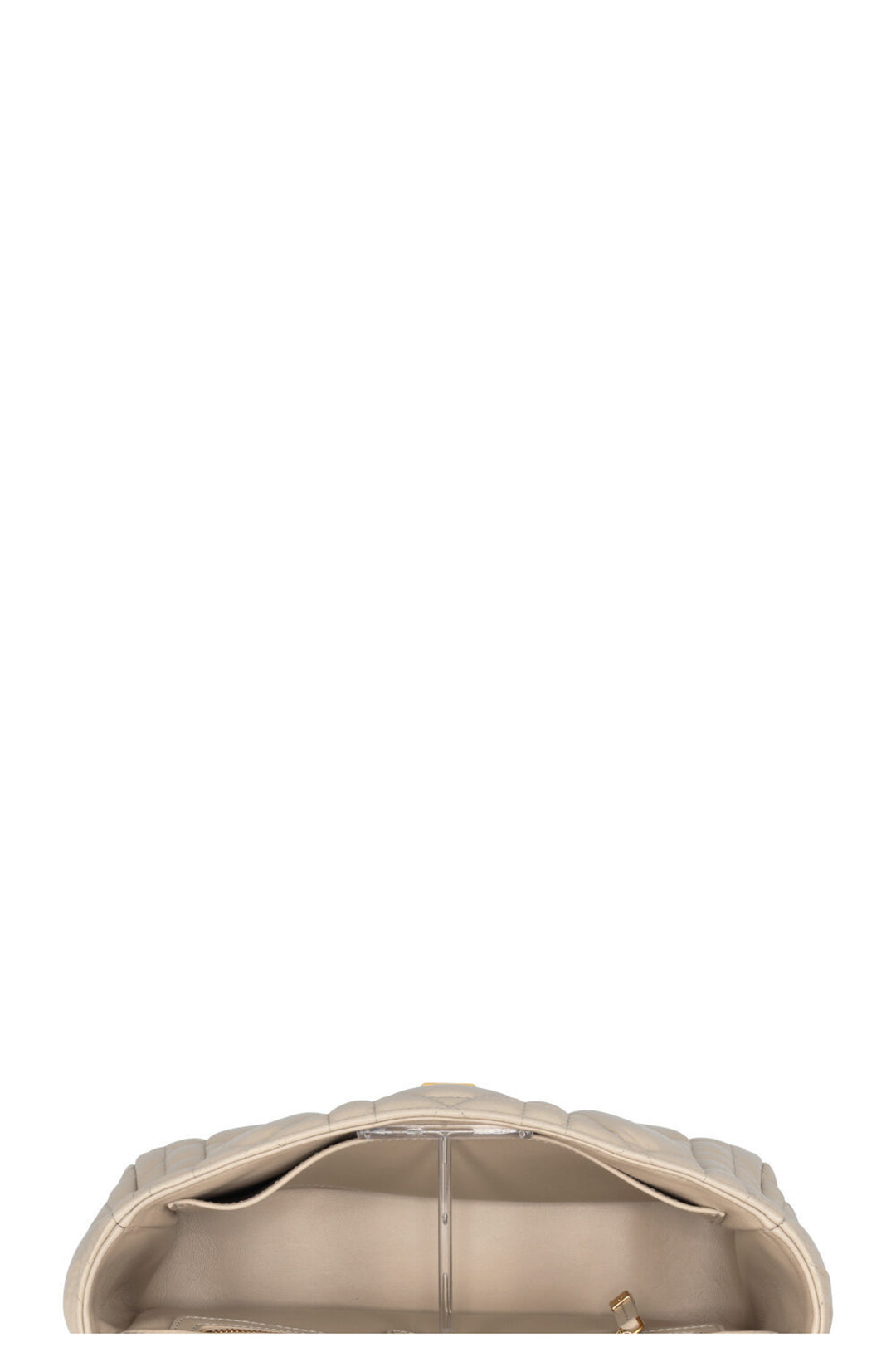CHRISTIAN DIOR Sac Caro Medium Cuir Beige