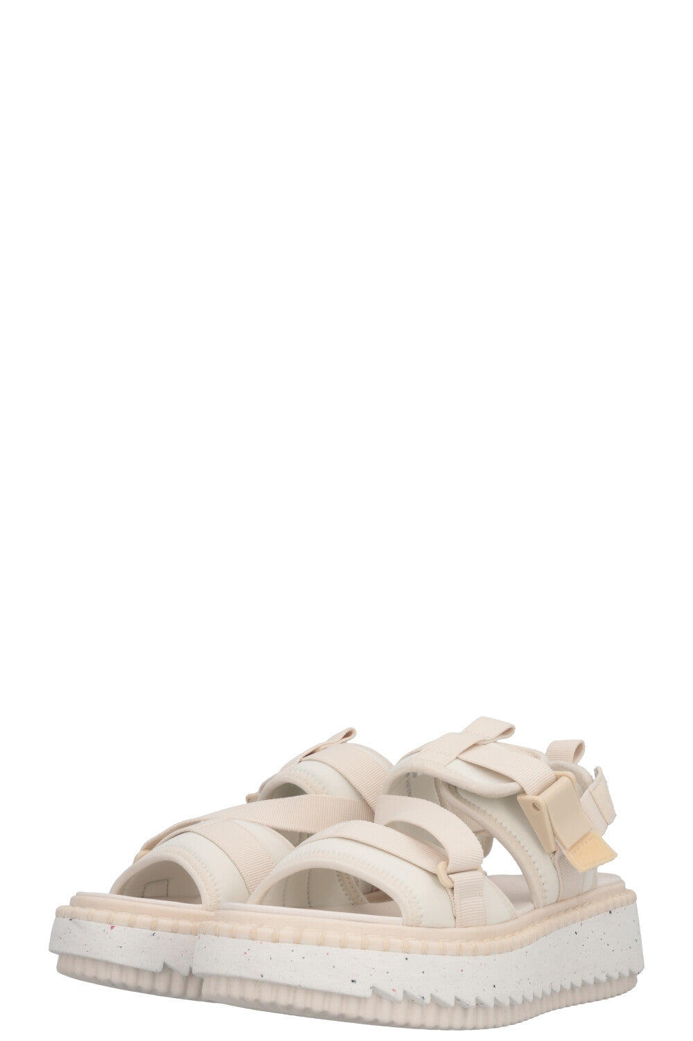 Sandales Velcro CHLOÉ Ivoire