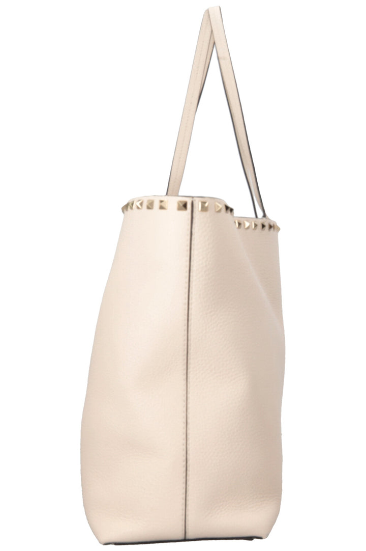 Sac cabas Rockstud ivoire VALENTINO