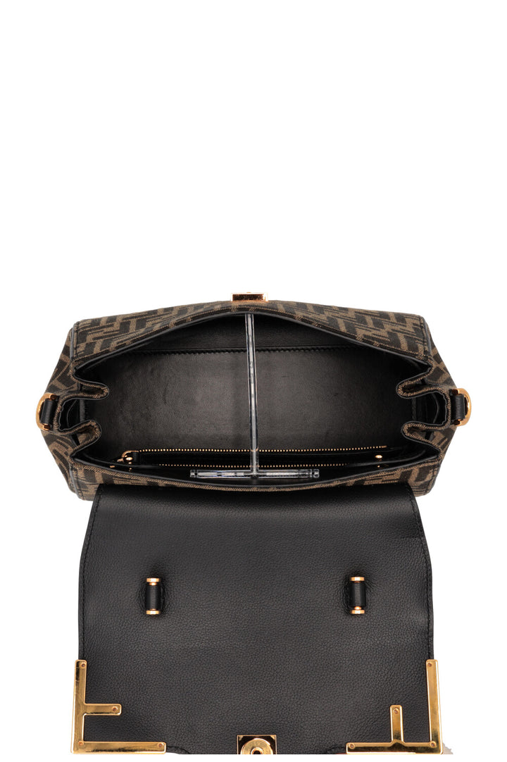 VERSACE x Fendi Fendace La Medusa Medium Hand Bag Canvas