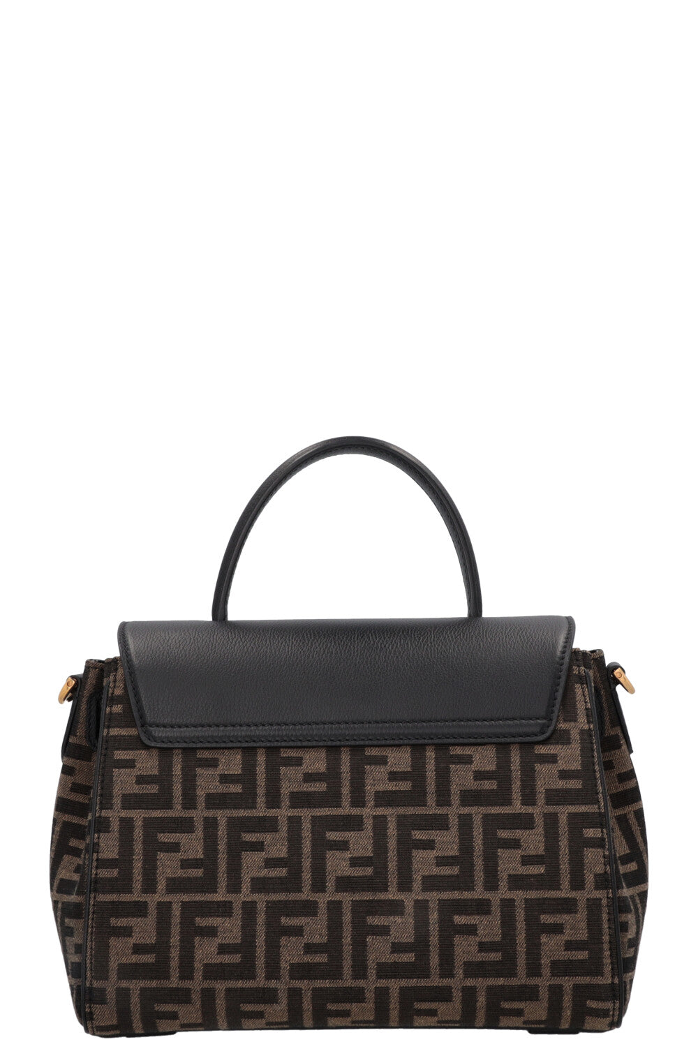 VERSACE x Fendi Fendace La Medusa Medium Hand Bag Canvas