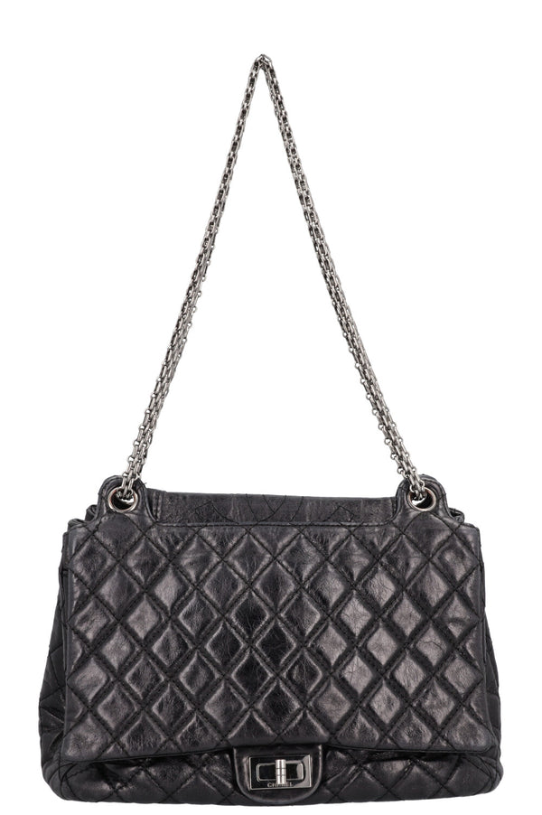 CHANEL Reissue 2.55 Bag Leather Black