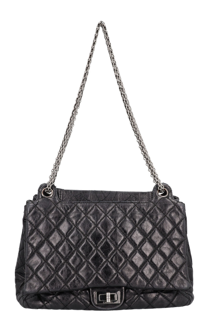 CHANEL Reissue 2.55 Bag Leather Black
