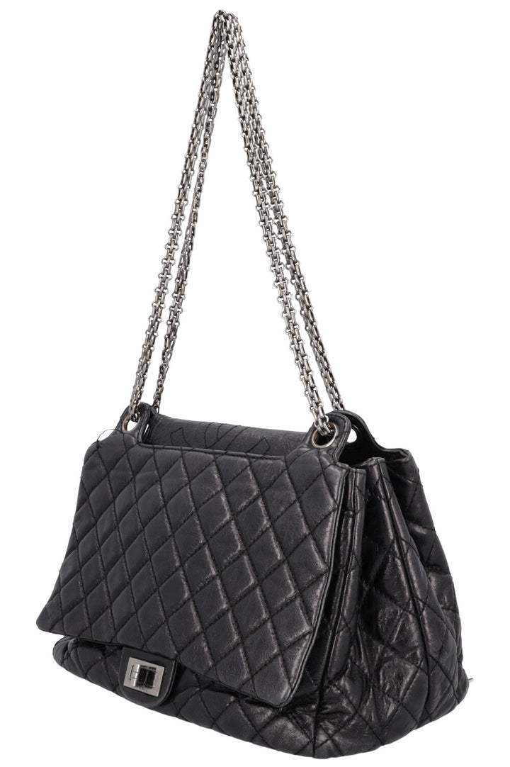 CHANEL Reissue 2.55 Bag Leather Black