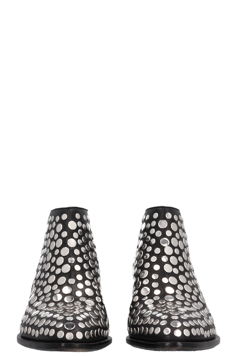 ALEXANDER WANG Kori Studded Ankle Boots Black