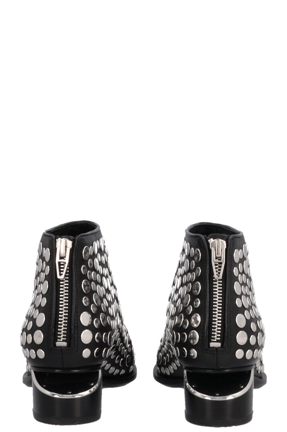 ALEXANDER WANG Kori Studded Ankle Boots Black