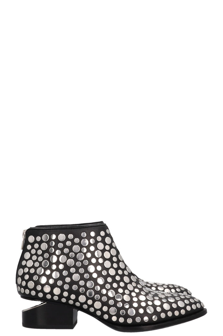 ALEXANDER WANG Kori Studded Ankle Boots Black