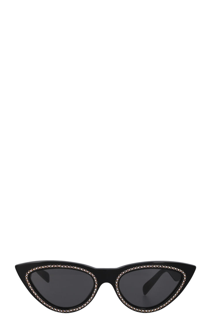 CELINE CL40019I Cat Eye Sunglasses Strass Black