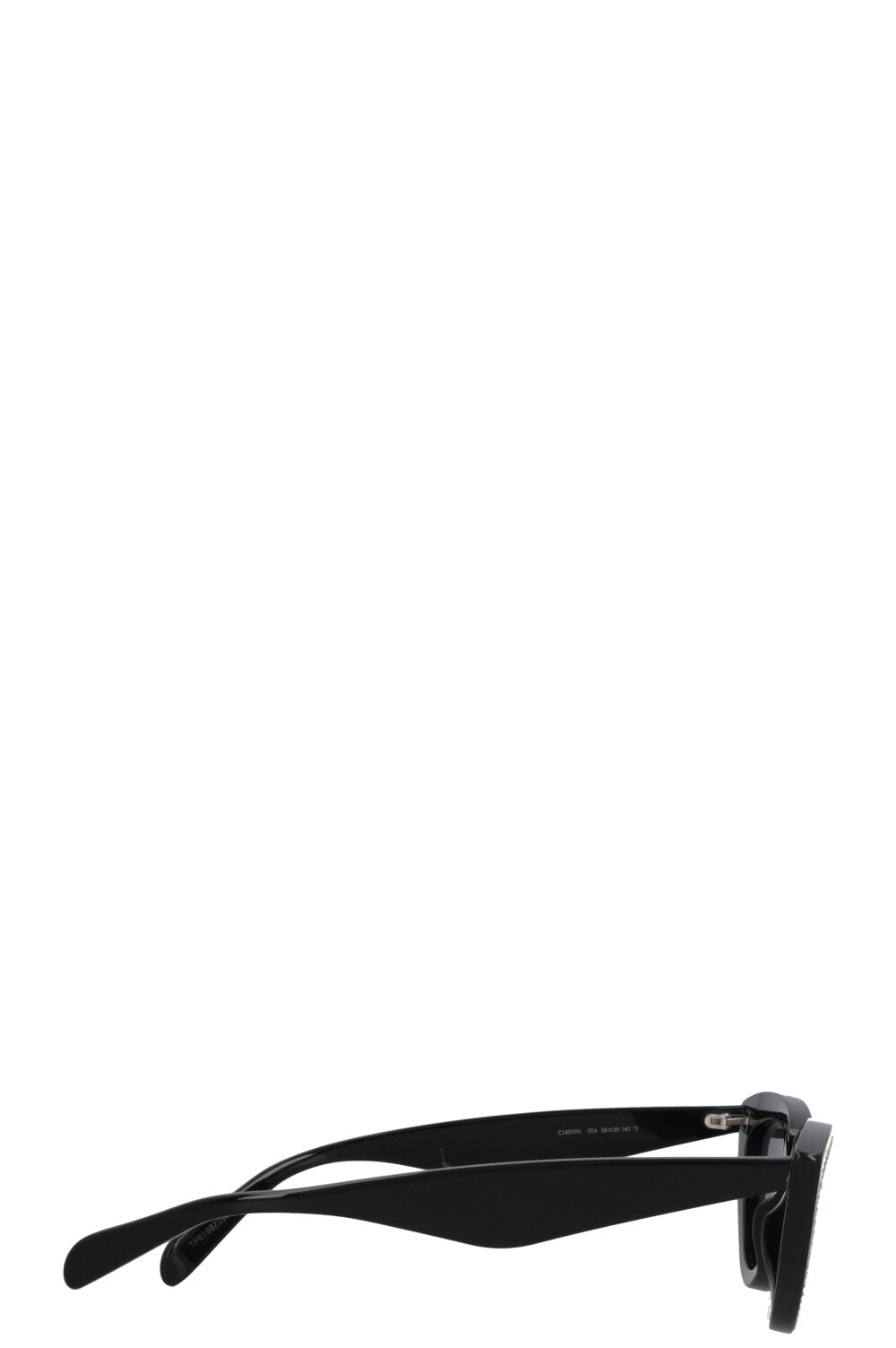 CELINE CL40019I Cat Eye Sunglasses Rhinestone Black