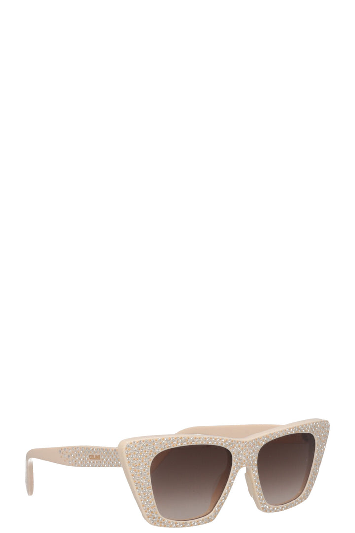 Lunettes de soleil CELINE CL4187IS Strass Ivoire
