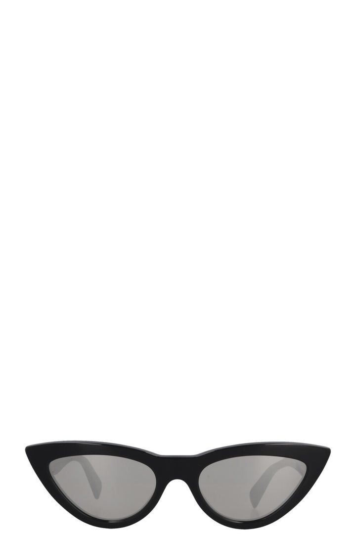 CELINE CL4019IS Cat Eye Sunglasses Silver Black
