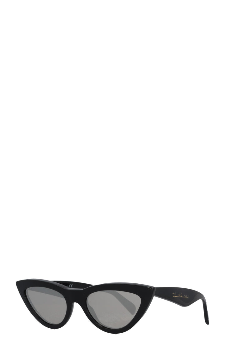 CELINE CL4019IS Cat Eye Sunglasses Silver Black