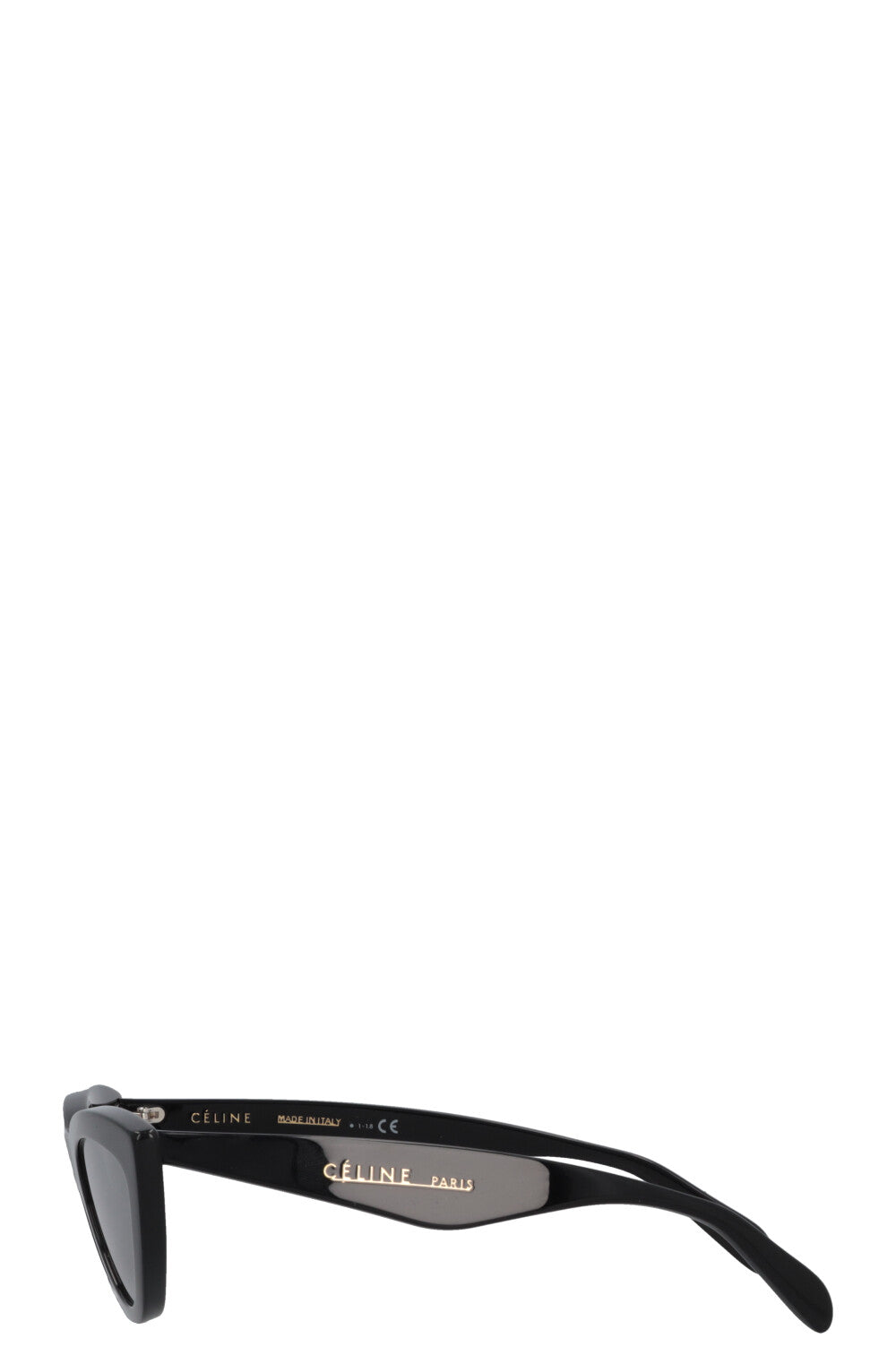 CELINE CL4019IS Cat Eye Sunglasses Silver Black
