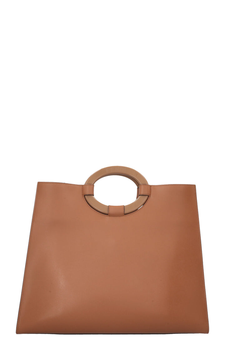FENDI Large Runaway Tote Bag Brown