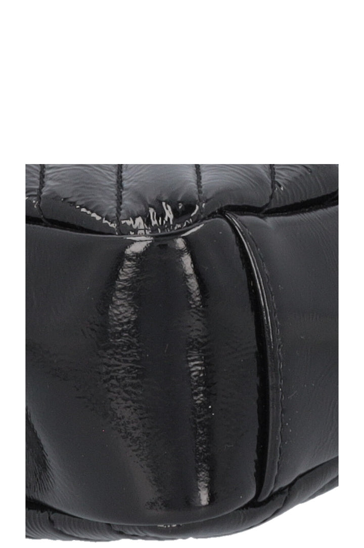 SAINT LAURENT College Bag Medium Patent Black