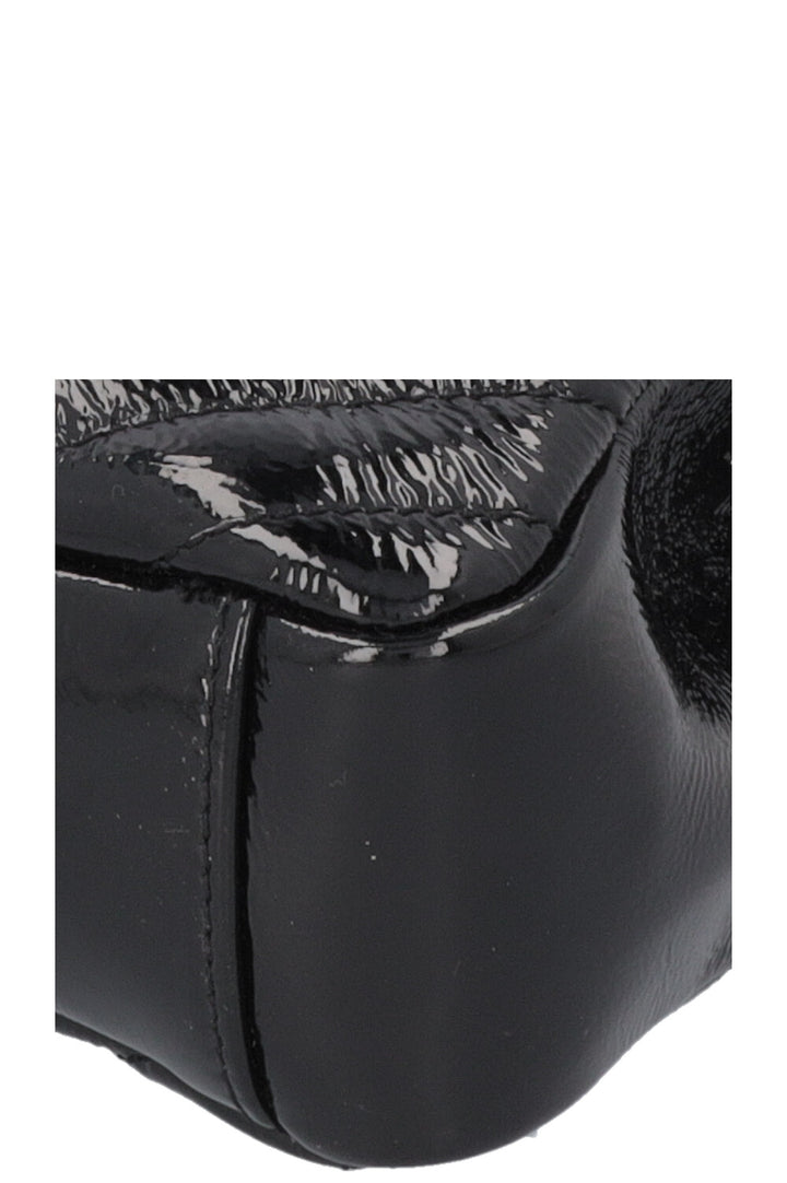 SAINT LAURENT College Bag Medium Patent Black