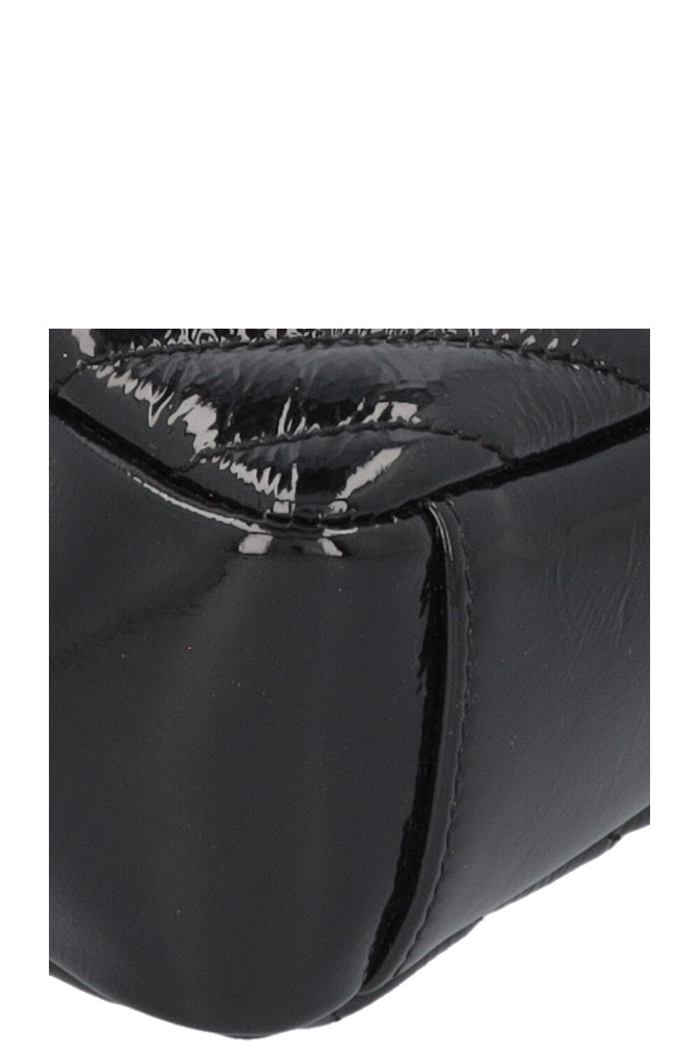 SAINT LAURENT College Bag Medium Patent Black