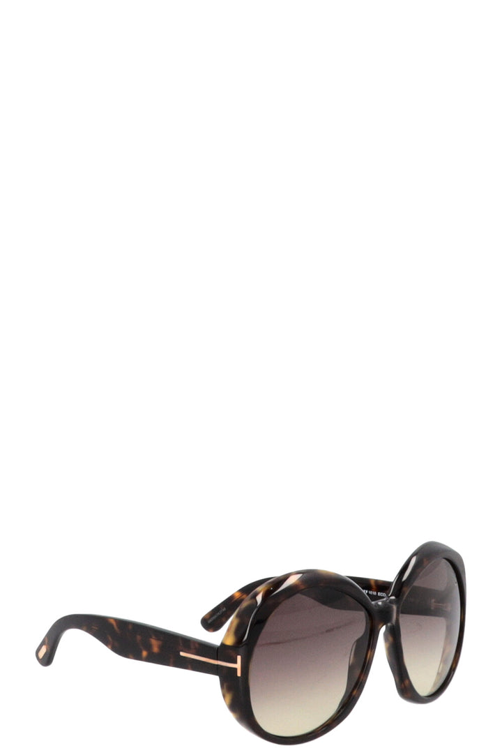TOM FORD Annabelle Sunglasses Tortoiseshell TF1010