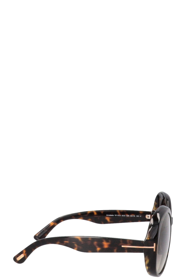 TOM FORD Annabelle Sunglasses Tortoiseshell TF1010