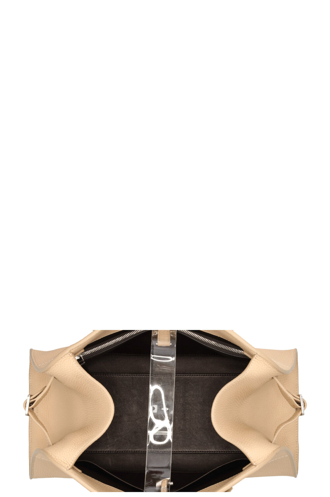 THE ROW Margaux 12 Shoulder Bag Beige