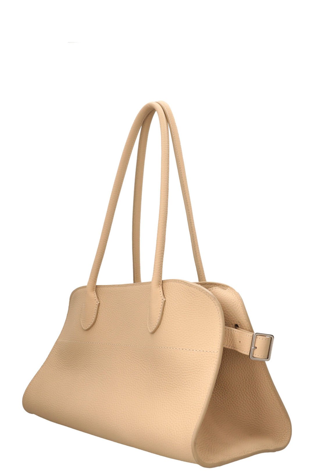 THE ROW Margaux 12 Shoulder Bag Beige
